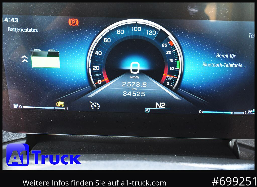 MERCEDES-BENZ Arocs 1840, Kipper + Kran,Funk Navi, - Camion cu macara, Camion basculantă: Foto 5 MERCEDES-BENZ Arocs 1840, Kipper + Kran,Funk Navi, - Camion cu macara, Camion basculantă: Foto 5