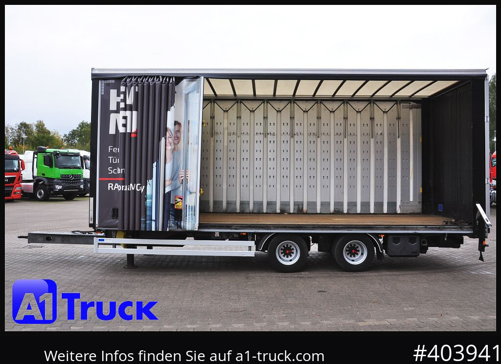 ORTEN AG 18T Getränke Jumbo Stapler, verzinkt, - Remorcă cu prelată: Foto 1 ORTEN AG 18T Getränke Jumbo Stapler, verzinkt, - Remorcă cu prelată: Foto 1