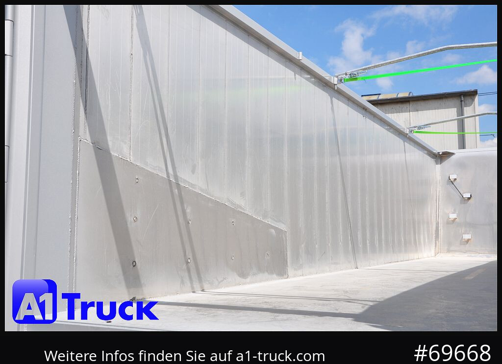 REISCH RHKS, Alu-Kippmulde 50m³, NEU Kombitüren, Alufelgen, Liftachse, - Semiremorcă basculantă: Foto 2 REISCH RHKS, Alu-Kippmulde 50m³, NEU Kombitüren, Alufelgen, Liftachse, - Semiremorcă basculantă: Foto 2