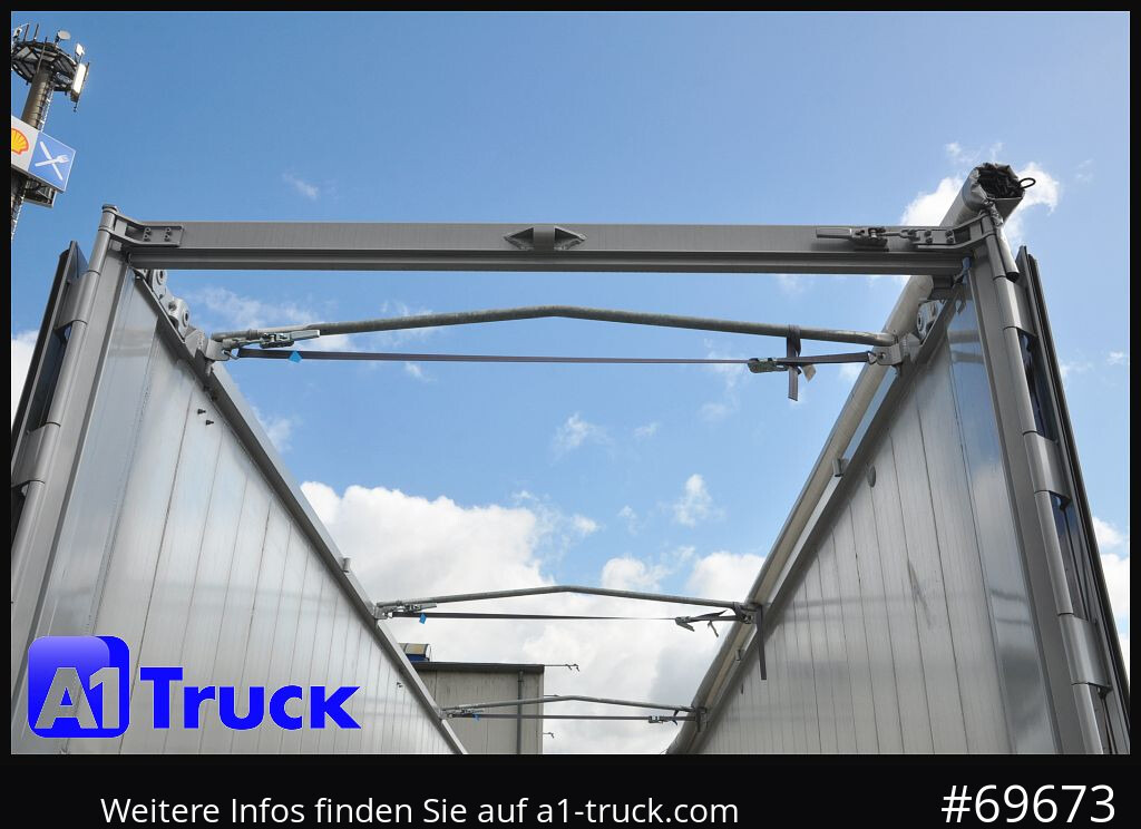 REISCH RHKS, Alu-Kippmulde 54m³, Kombitüren, Alufelgen, Liftachse, - Semiremorcă basculantă: Foto 3 REISCH RHKS, Alu-Kippmulde 54m³, Kombitüren, Alufelgen, Liftachse, - Semiremorcă basculantă: Foto 3