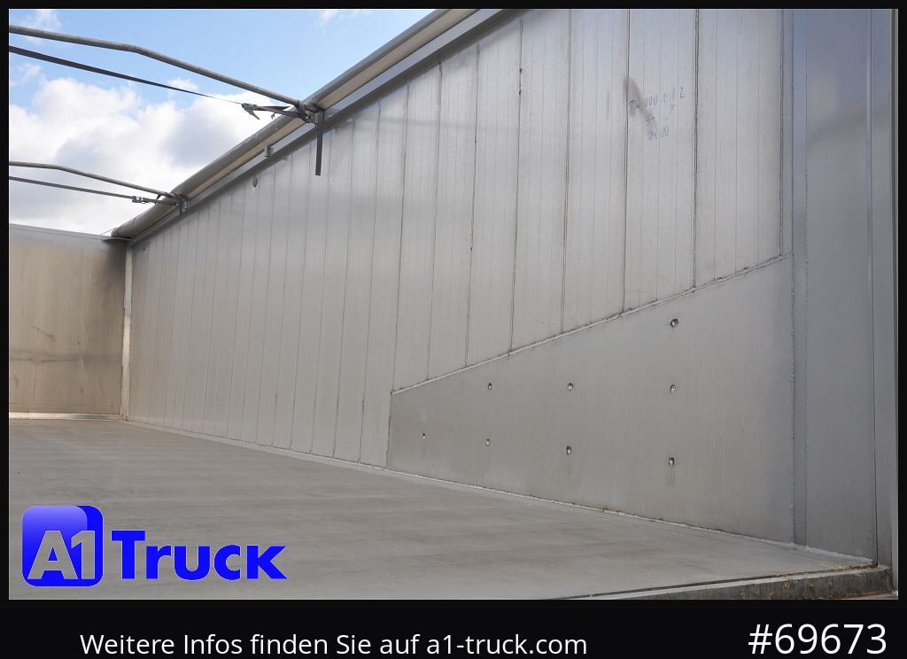 REISCH RHKS, Alu-Kippmulde 54m³, Kombitüren, Alufelgen, Liftachse, - Semiremorcă basculantă: Foto 2 REISCH RHKS, Alu-Kippmulde 54m³, Kombitüren, Alufelgen, Liftachse, - Semiremorcă basculantă: Foto 2