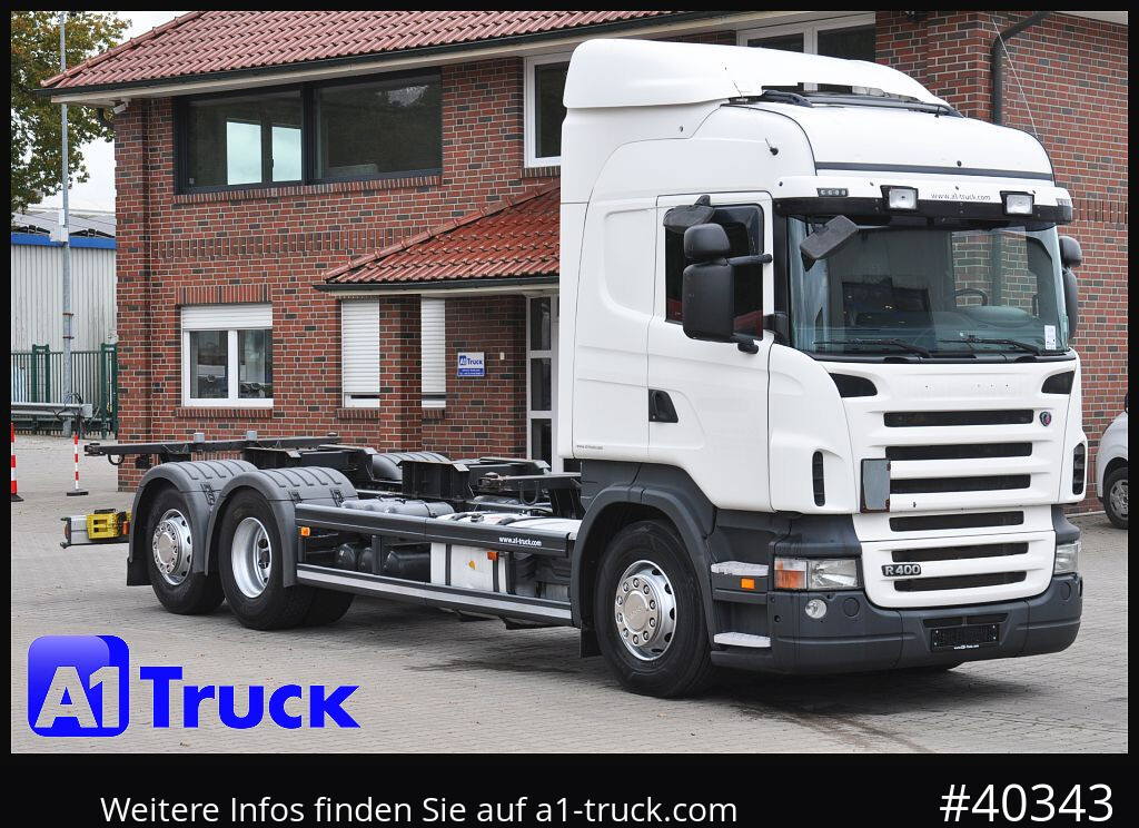 SCANIA R400, BDF, 7,45, Retarder, 2x Kraftstofftank, - Camion transport containere/ Swap body: Foto 1 SCANIA R400, BDF, 7,45, Retarder, 2x Kraftstofftank, - Camion transport containere/ Swap body: Foto 1