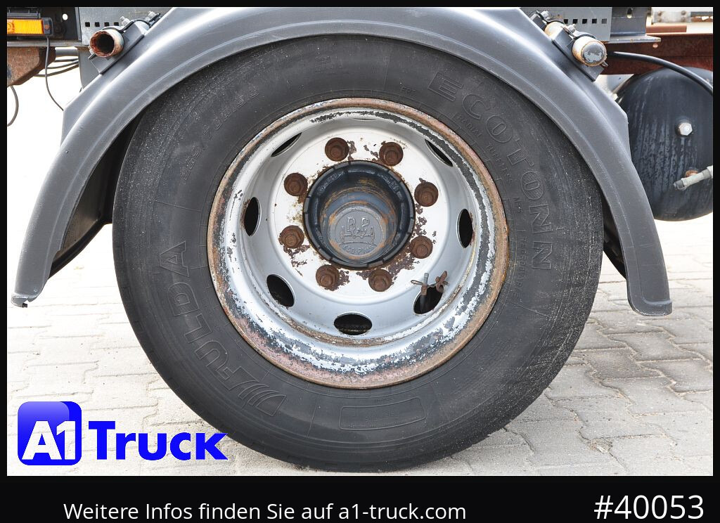 SCHMITZ ACF 20, Schlitten, zwillingsbereift, bis 7700mm Container - Remorcă abroll/ Skiploader: Foto 3 SCHMITZ ACF 20, Schlitten, zwillingsbereift, bis 7700mm Container - Remorcă abroll/ Skiploader: Foto 3