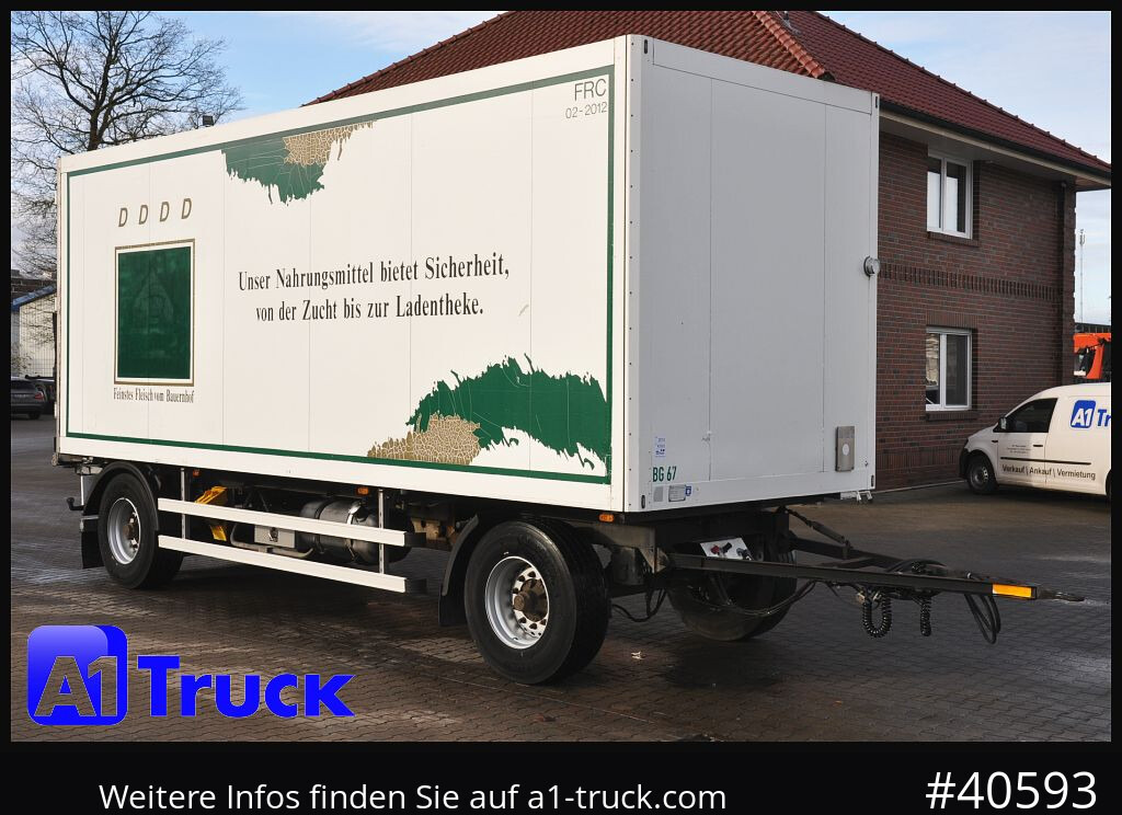 SCHMITZ Achwege & Tönjes, Rohrbahn, Fleisch, verzinkt - Remorcă frigider: Foto 1 SCHMITZ Achwege & Tönjes, Rohrbahn, Fleisch, verzinkt - Remorcă frigider: Foto 1