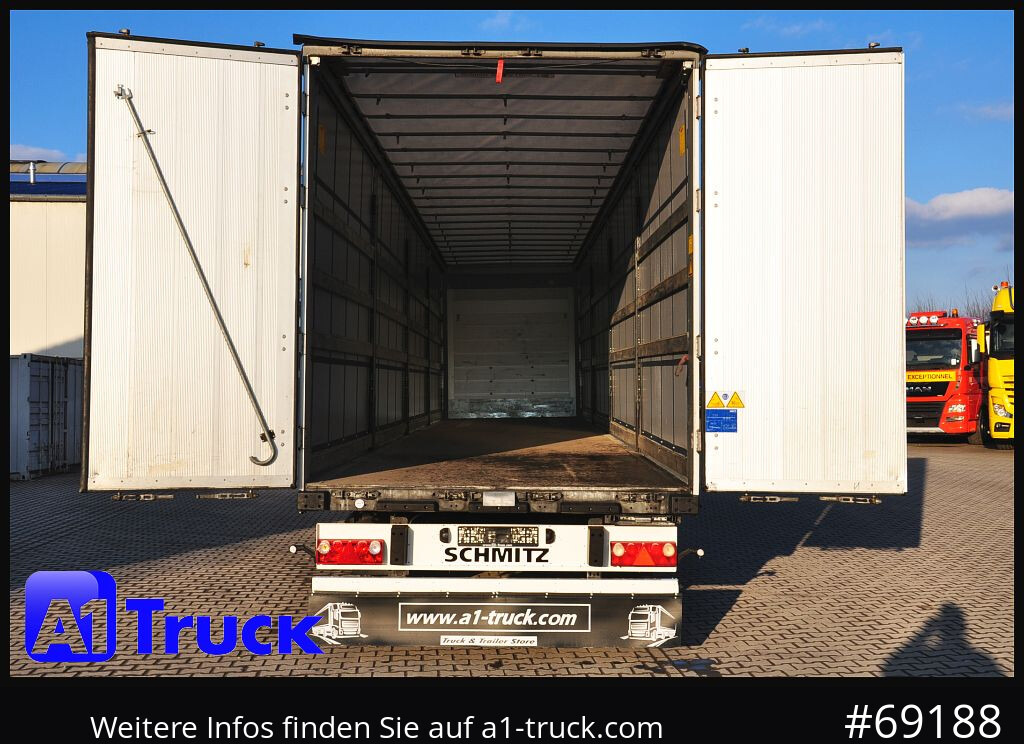 SCHMITZ S01, Tautliner, neue Plane, 1 Vorbesitzer, - Semiremorcă prelată: Foto 3 SCHMITZ S01, Tautliner, neue Plane, 1 Vorbesitzer, - Semiremorcă prelată: Foto 3