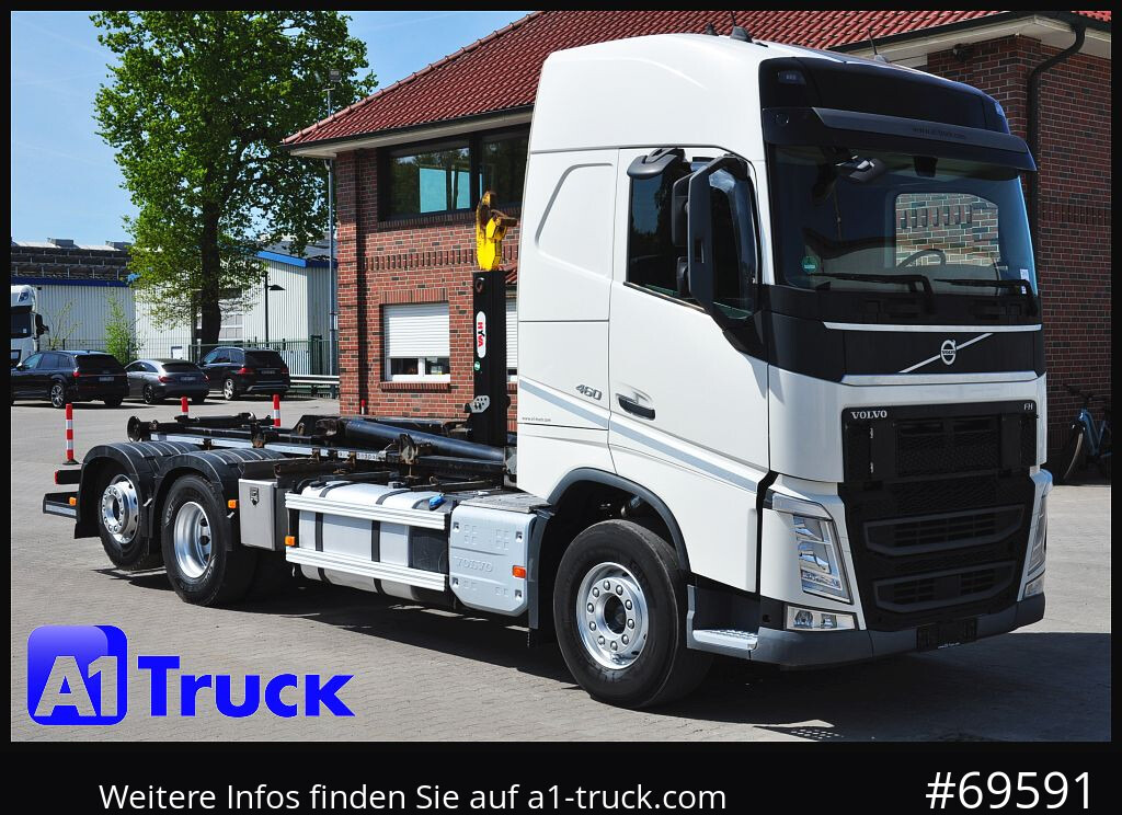 VOLVO FH 460 XL, HYVA Abrollkipper, Liftachse, - Camion cu cârlig: Foto 1 VOLVO FH 460 XL, HYVA Abrollkipper, Liftachse, - Camion cu cârlig: Foto 1
