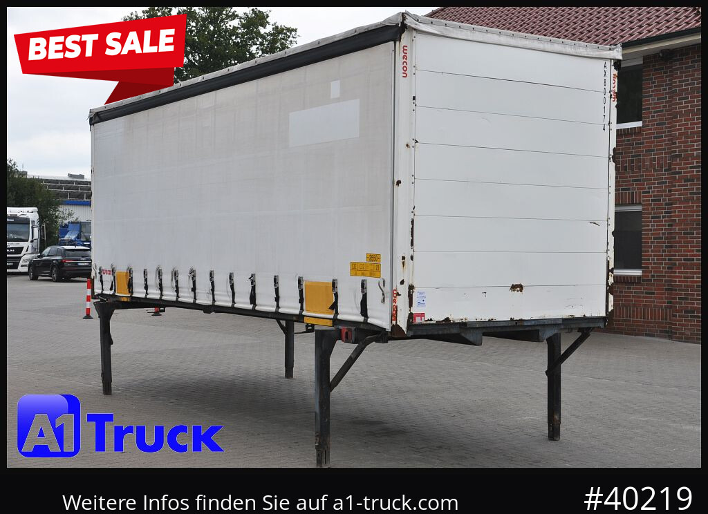 WECON WPR 745, verzinkt, 2520 innen, Code XL - Caroserie cu prelata: Foto 1 WECON WPR 745, verzinkt, 2520 innen, Code XL - Caroserie cu prelata: Foto 1