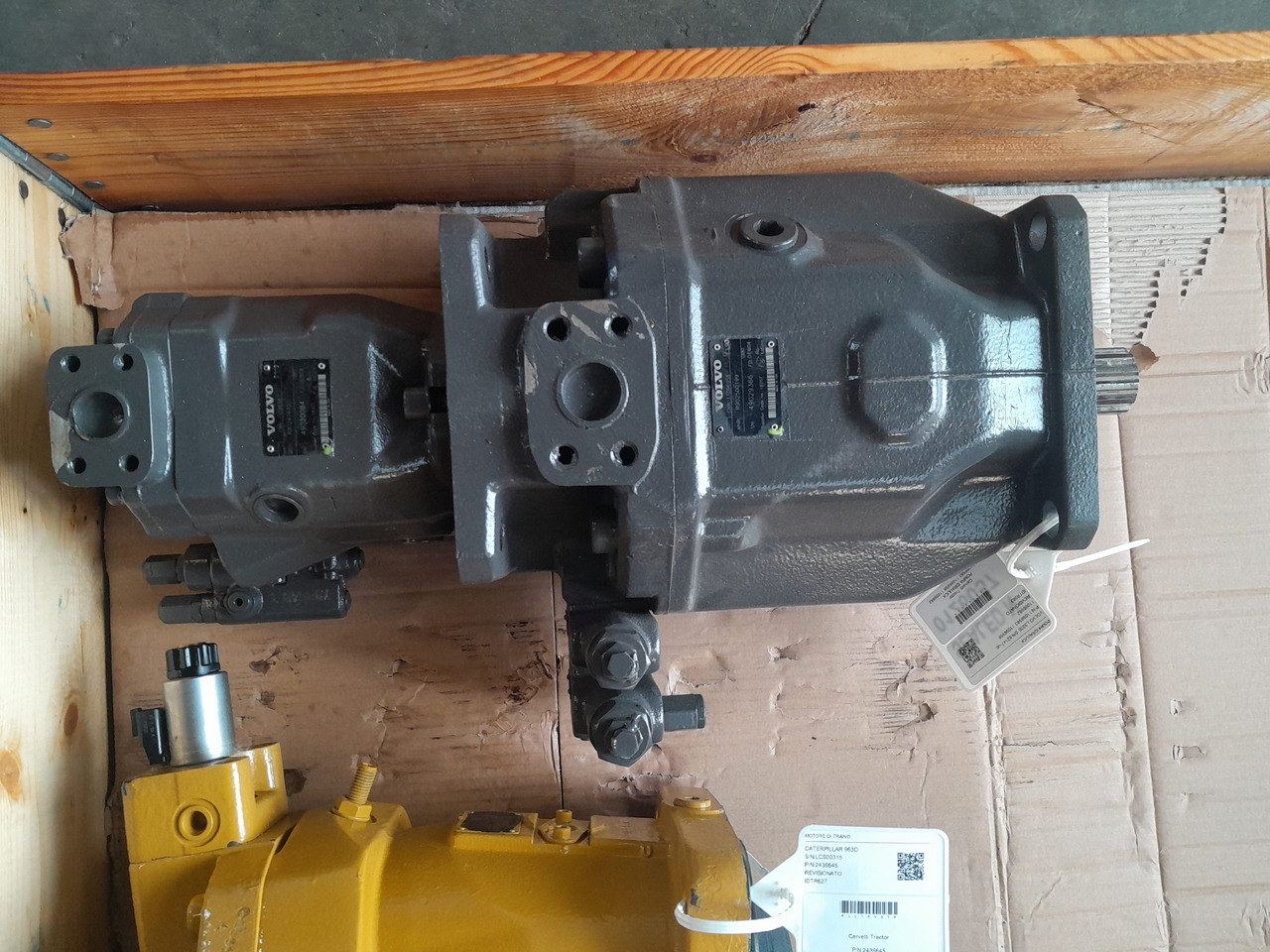 VOLVO L330E POMPE IDRAULICHE REVISIONATE - Pompa hidraulica pentru Utilaje constructii: Foto 1 VOLVO L330E POMPE IDRAULICHE REVISIONATE - Pompa hidraulica pentru Utilaje constructii: Foto 1