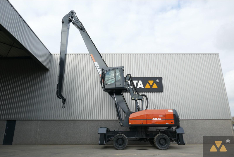 Excavator pentru manipulare de materiale Atlas 520MH: Foto 1