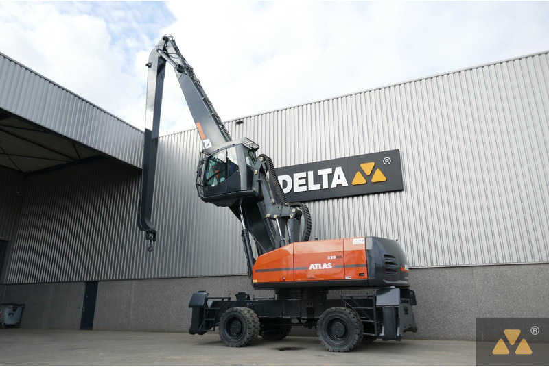 Atlas 520MH - Excavator pentru manipulare de materiale: Foto 4 Atlas 520MH - Excavator pentru manipulare de materiale: Foto 4