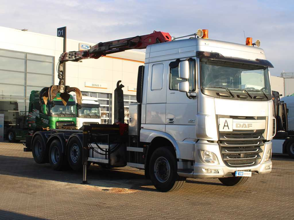 DAF XF 460, EURO 6, 8X2, 2X LIFT AXLE, PALFINGER S260Z96 - Alte utilaje: Foto 3 DAF XF 460, EURO 6, 8X2, 2X LIFT AXLE, PALFINGER S260Z96 - Alte utilaje: Foto 3