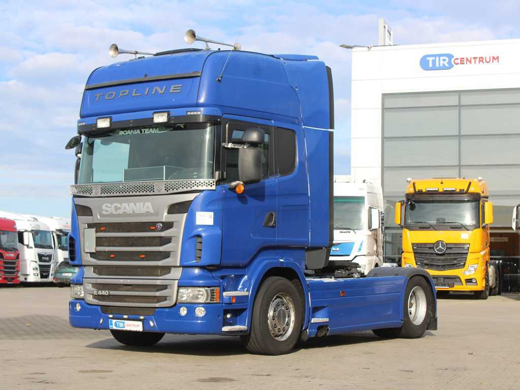 Scania R440, EURO 5, RETARDER, INDEPENDENT AIR CONDITIONING, DUAL-CIRCUIT HYDRAULICS - Cap tractor: Foto 1 Scania R440, EURO 5, RETARDER, INDEPENDENT AIR CONDITIONING, DUAL-CIRCUIT HYDRAULICS - Cap tractor: Foto 1