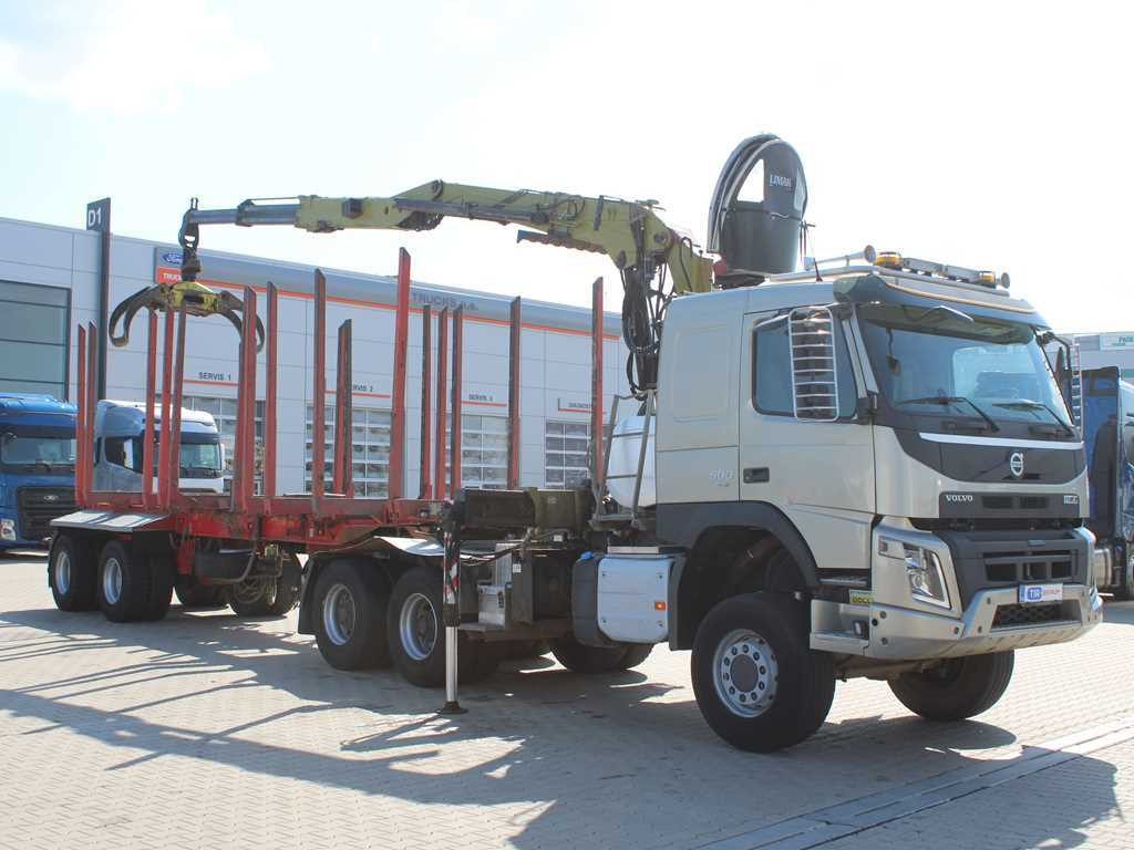 Volvo FMX 500, 6X6, LOGLIFT F265Z95 + DOLL trailer (2007) - Cap tractor, Semiremorcă transport busteni: Foto 4 Volvo FMX 500, 6X6, LOGLIFT F265Z95 + DOLL trailer (2007) - Cap tractor, Semiremorcă transport busteni: Foto 4