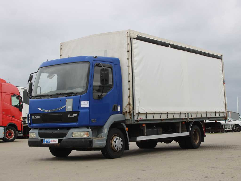 DAF FA LF 45.170 E10, EURO 3 - Camion cu prelată: Foto 1 DAF FA LF 45.170 E10, EURO 3 - Camion cu prelată: Foto 1