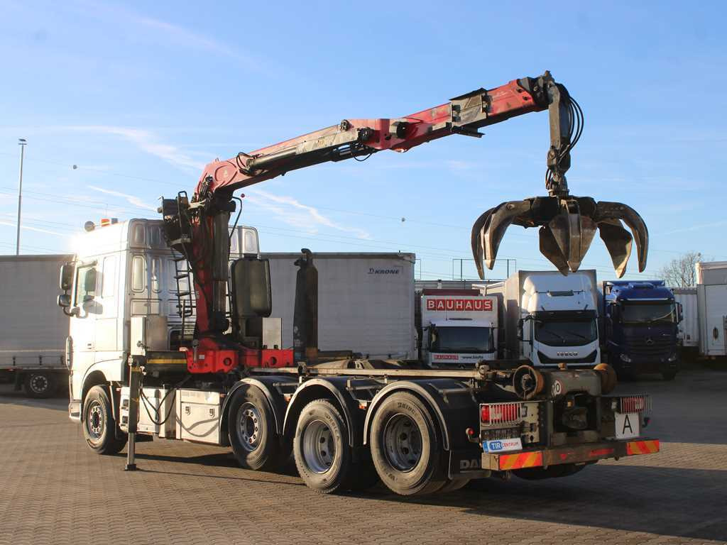 DAF XF 460, EURO 6, 8X2, 2X LIFT AXLE, PALFINGER S260Z96 - Camion cu cârlig, Camion cu macara: Foto 5 DAF XF 460, EURO 6, 8X2, 2X LIFT AXLE, PALFINGER S260Z96 - Camion cu cârlig, Camion cu macara: Foto 5