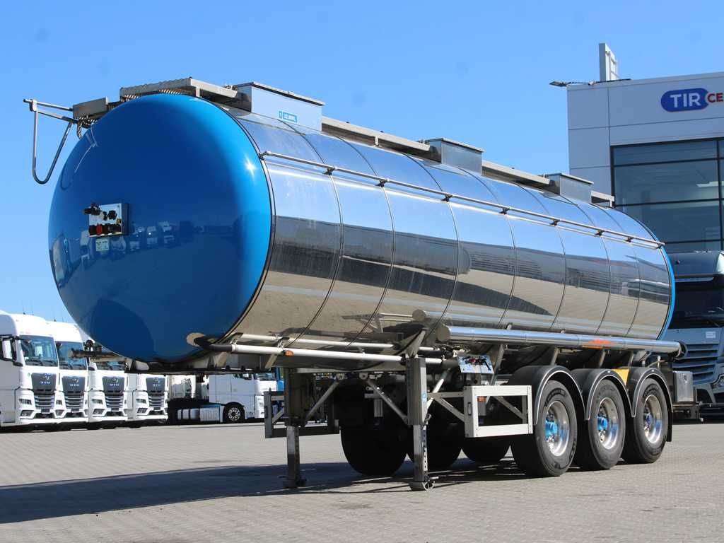 Feldbinder FELDBINDER tsa 32.3, NO ADR, 32m³, LIFTING AXLE - Semiremorcă cisternă: Foto 1 Feldbinder FELDBINDER tsa 32.3, NO ADR, 32m³, LIFTING AXLE - Semiremorcă cisternă: Foto 1