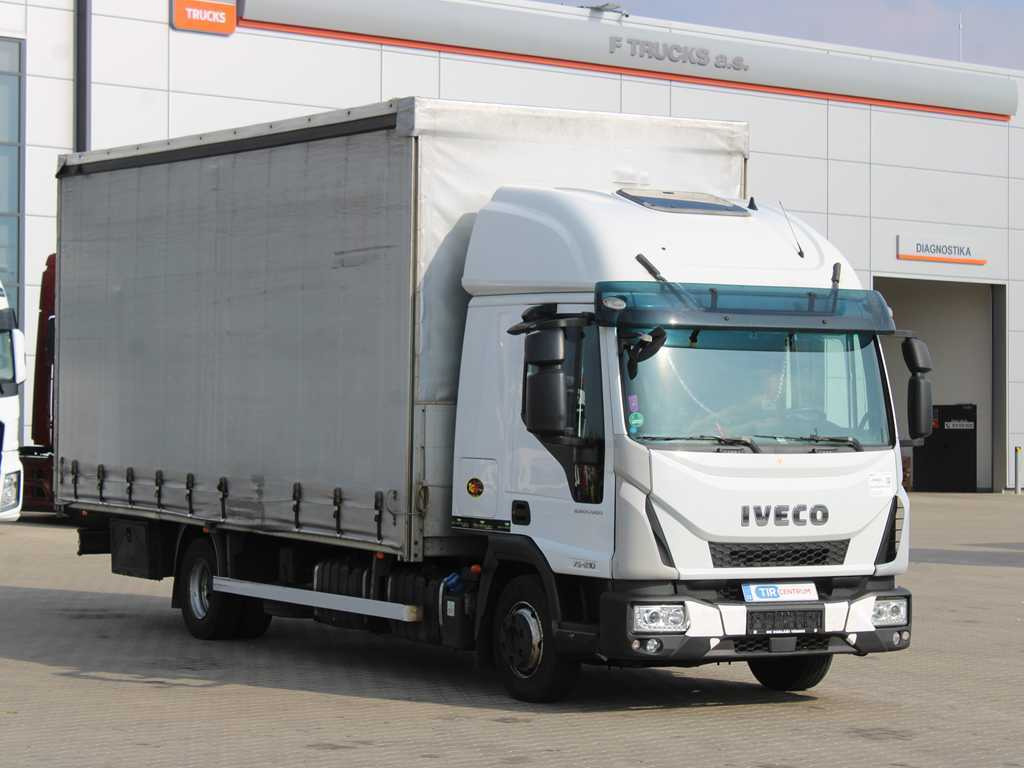 Iveco EUROCARGO 75E210, EURO 6, PNEU 80% - Camion cu prelată: Foto 3 Iveco EUROCARGO 75E210, EURO 6, PNEU 80% - Camion cu prelată: Foto 3