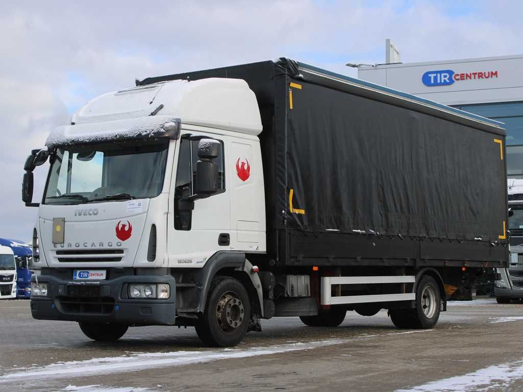 Iveco EUROCARGO ML 120E25, EURO 5, TAIL LIFT - Camion cu prelată: Foto 1 Iveco EUROCARGO ML 120E25, EURO 5, TAIL LIFT - Camion cu prelată: Foto 1