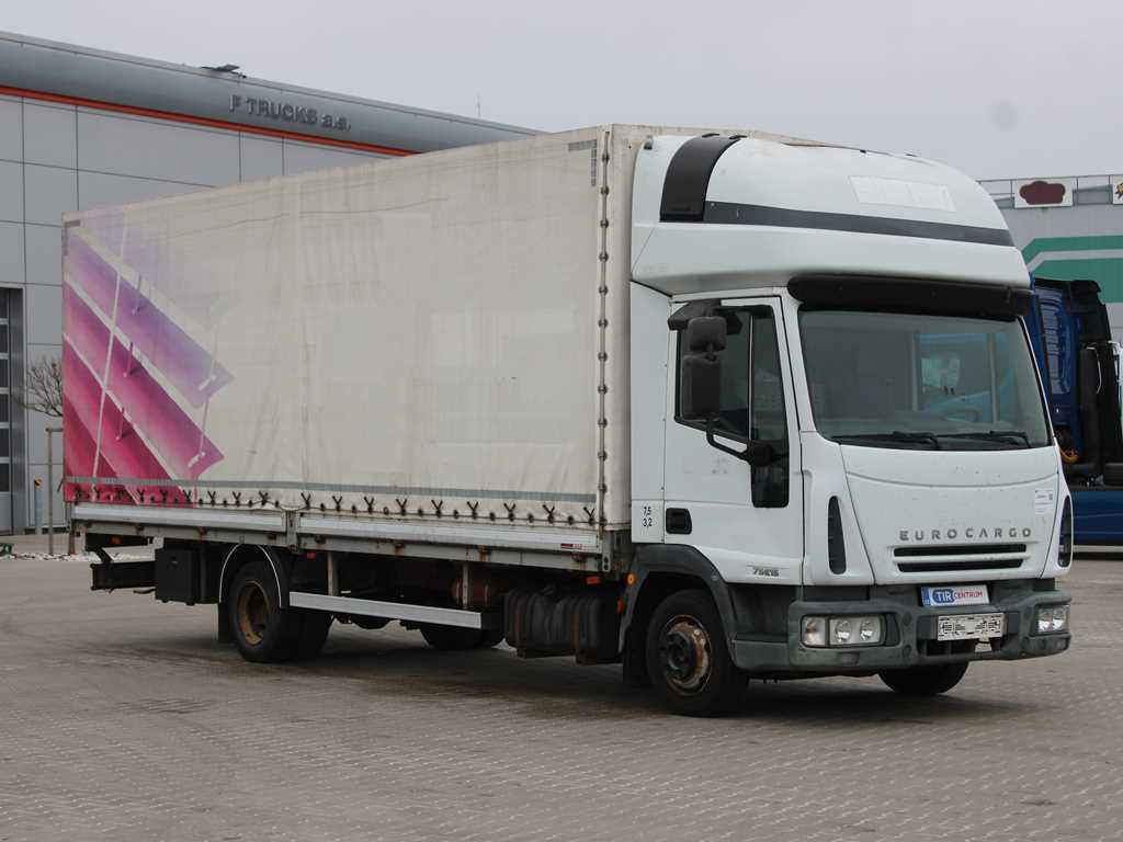 Iveco EUROCARGO ML 75 E 15, EURO 3, SLEEPING BODY - Camion cu prelată: Foto 3 Iveco EUROCARGO ML 75 E 15, EURO 3, SLEEPING BODY - Camion cu prelată: Foto 3