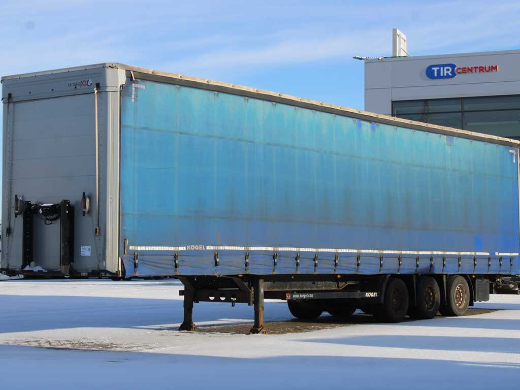 Kögel S24-1, LOWDECK, LIFTING AXLE, SAF, LIFTING ROOF - Semiremorcă prelată: Foto 1 Kögel S24-1, LOWDECK, LIFTING AXLE, SAF, LIFTING ROOF - Semiremorcă prelată: Foto 1