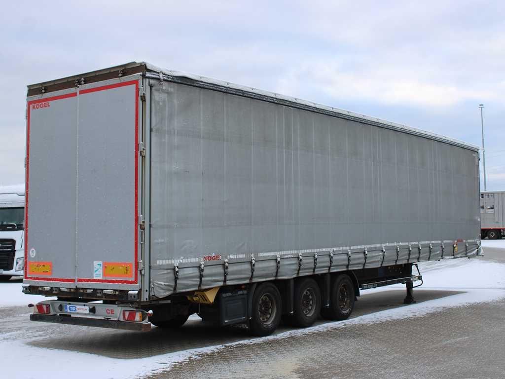 Kögel S24-1, LOWDECK, LIFTING AXLE, SAF, LIFTING ROOF - Semiremorcă prelată: Foto 4 Kögel S24-1, LOWDECK, LIFTING AXLE, SAF, LIFTING ROOF - Semiremorcă prelată: Foto 4