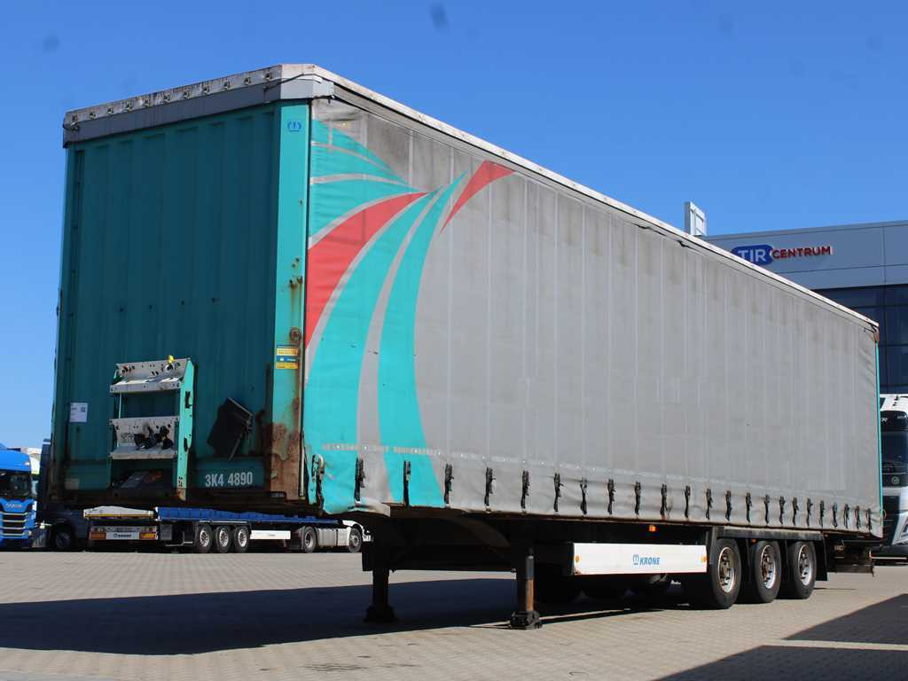 Krone SD 04, LOWDECK, LIFTING AXLE, LIFT ROOF - Semiremorcă prelată: Foto 1 Krone SD 04, LOWDECK, LIFTING AXLE, LIFT ROOF - Semiremorcă prelată: Foto 1