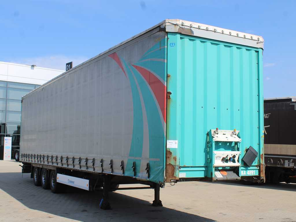 Krone SD 04, LOWDECK, LIFTING AXLE, LIFT ROOF - Semiremorcă prelată: Foto 2 Krone SD 04, LOWDECK, LIFTING AXLE, LIFT ROOF - Semiremorcă prelată: Foto 2