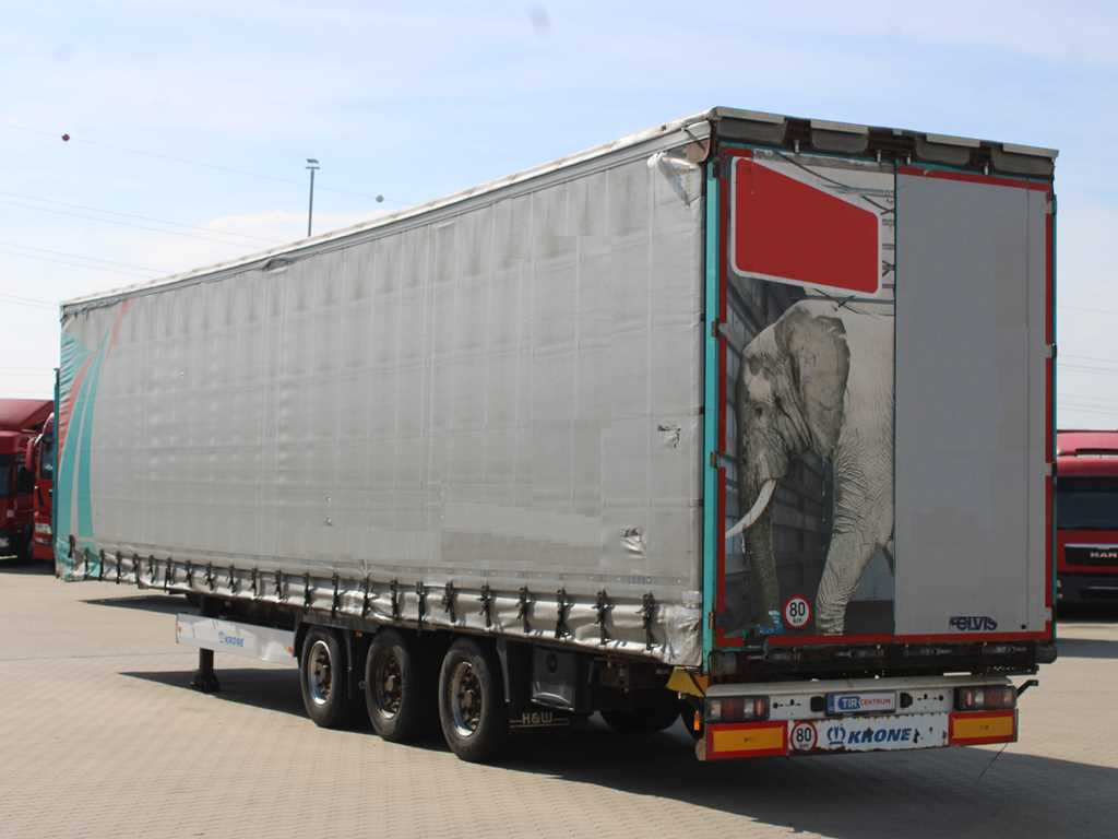 Krone SD 04, LOWDECK, LIFTING AXLE, LIFT ROOF - Semiremorcă prelată: Foto 4 Krone SD 04, LOWDECK, LIFTING AXLE, LIFT ROOF - Semiremorcă prelată: Foto 4