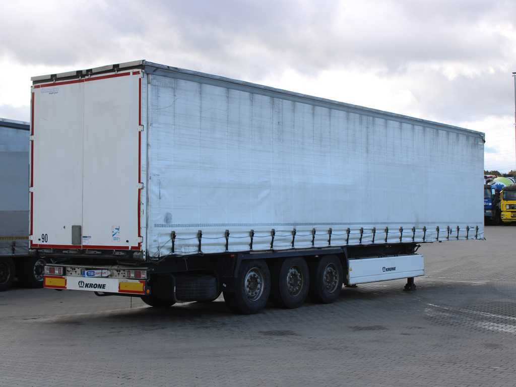 Krone SD, LIFT AXLE, 2X PALLET BASKET, MULTILOCK - Semiremorcă prelată: Foto 4 Krone SD, LIFT AXLE, 2X PALLET BASKET, MULTILOCK - Semiremorcă prelată: Foto 4