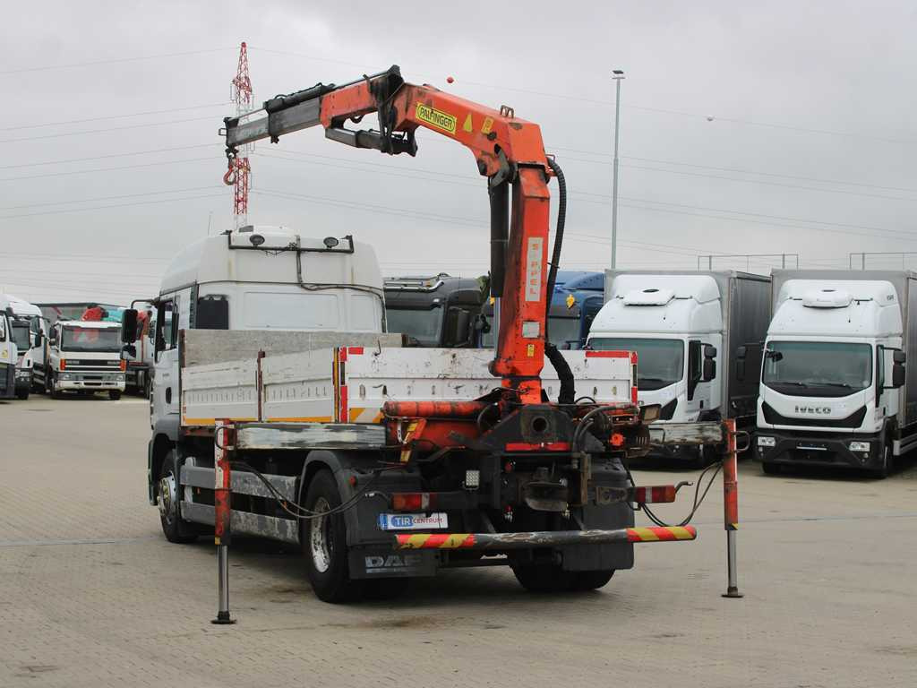 MAN TGA 18.430, EURO 4, RETARDER, INDEPENDENT AIR CONDITIONING, PALFINGER PK10500A - Camion platformă, Camion cu macara: Foto 5 MAN TGA 18.430, EURO 4, RETARDER, INDEPENDENT AIR CONDITIONING, PALFINGER PK10500A - Camion platformă, Camion cu macara: Foto 5