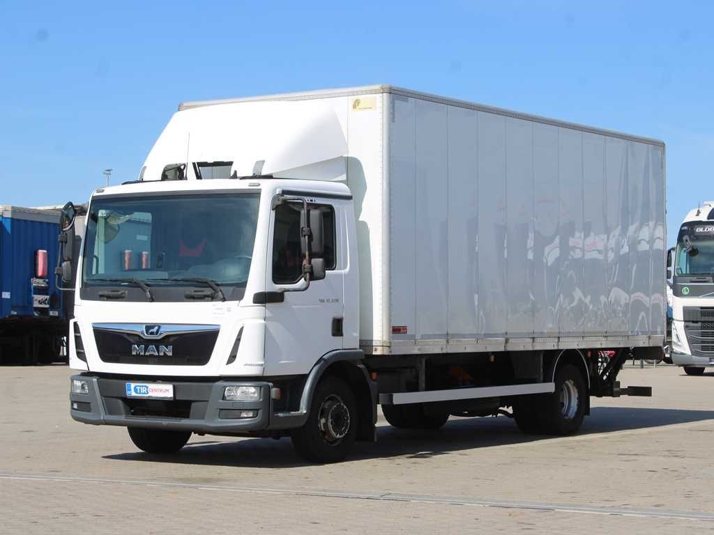 MAN TGL 12.220, HYDRAULIC FRONT, EURO 6 - Camion furgon: Foto 1 MAN TGL 12.220, HYDRAULIC FRONT, EURO 6 - Camion furgon: Foto 1