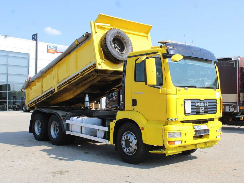 MAN TGM 26.280, EURO 4, THREE SIDED, 6X4, INDEPENDENT AIR CONDITIONING - Camion basculantă: Foto 3 MAN TGM 26.280, EURO 4, THREE SIDED, 6X4, INDEPENDENT AIR CONDITIONING - Camion basculantă: Foto 3