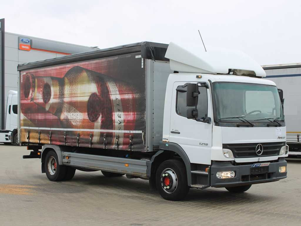 Mercedes-Benz ATEGO 1218, EURO 4 - Camion cu prelată: Foto 2 Mercedes-Benz ATEGO 1218, EURO 4 - Camion cu prelată: Foto 2
