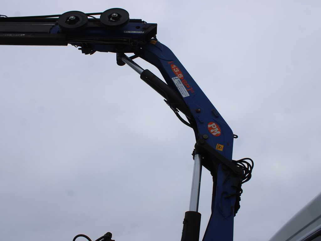 Camion platformă, Camion cu macara Mercedes-Benz ATEGO 1222 L, HYDRAULIC ARM HCS CENTRUM 13.5 SP, WINCH, EURO 5: Foto 6 Camion platformă, Camion cu macara Mercedes-Benz ATEGO 1222 L, HYDRAULIC ARM HCS CENTRUM 13.5 SP, WINCH, EURO 5: Foto 6