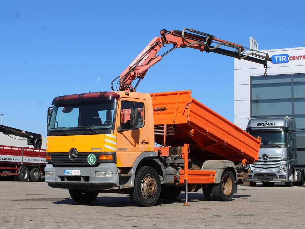 Mercedes-Benz Actros 1523, CRANE ATLAS 60.1, THREESSIDED - Camion cu macara: Foto 1 Mercedes-Benz Actros 1523, CRANE ATLAS 60.1, THREESSIDED - Camion cu macara: Foto 1