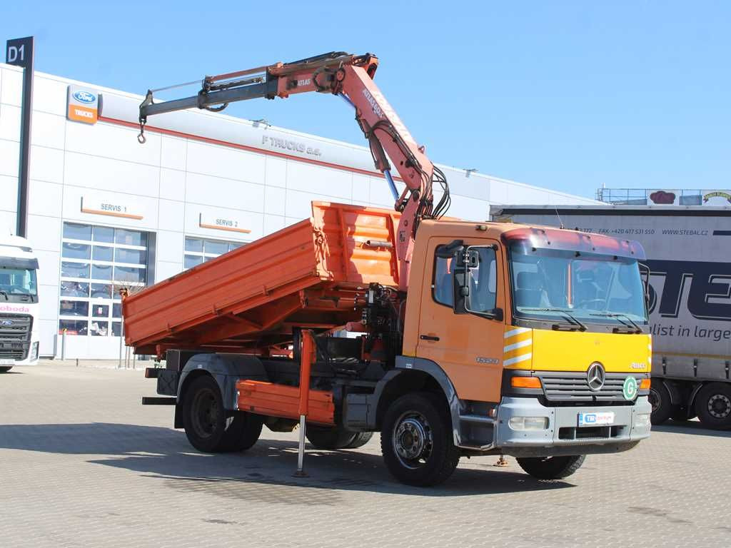 Mercedes-Benz Actros 1523, CRANE ATLAS 60.1, THREESSIDED - Camion cu macara: Foto 2 Mercedes-Benz Actros 1523, CRANE ATLAS 60.1, THREESSIDED - Camion cu macara: Foto 2