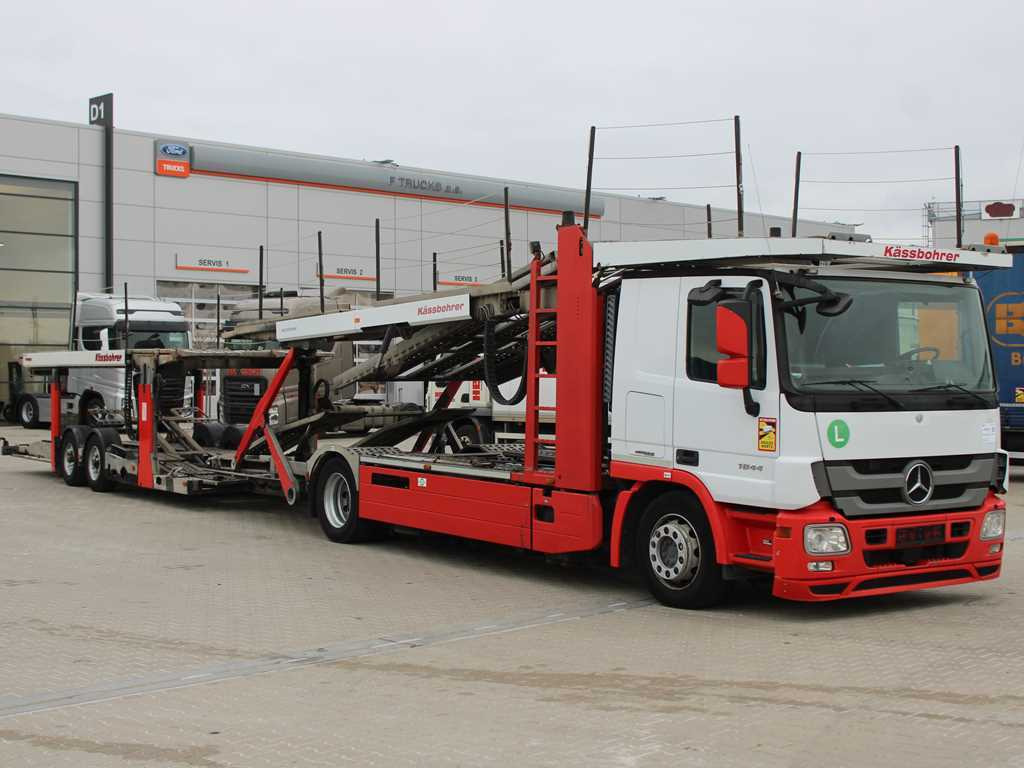 Mercedes-Benz Actros 1844, EURO 5EEV, RETARDER + KÄSSBOHRER METAGO (2006) - Camion transport auto: Foto 3 Mercedes-Benz Actros 1844, EURO 5EEV, RETARDER + KÄSSBOHRER METAGO (2006) - Camion transport auto: Foto 3