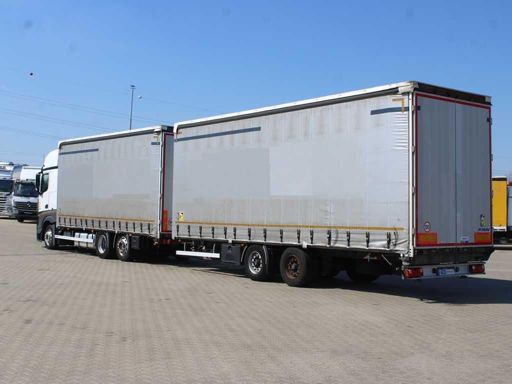Mercedes-Benz Actros 2542, 6X2, EURO 6 + PANAV TV018H - Camion cu prelată: Foto 4 Mercedes-Benz Actros 2542, 6X2, EURO 6 + PANAV TV018H - Camion cu prelată: Foto 4