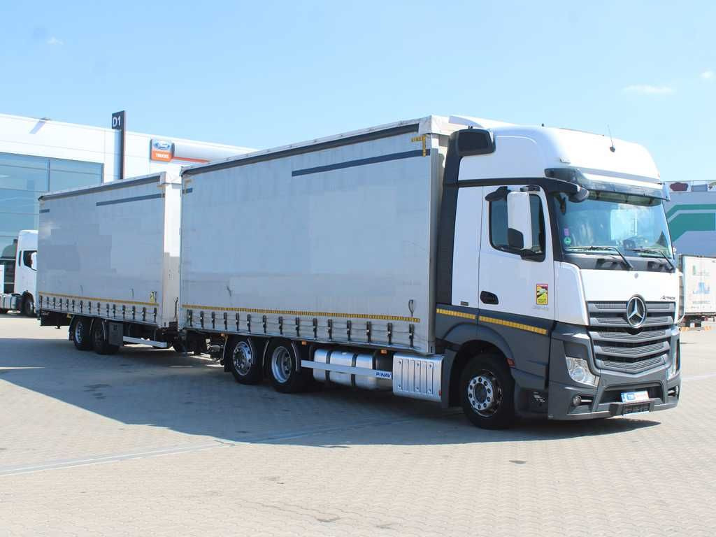Mercedes-Benz Actros 2542, 6X2, EURO 6 + PANAV TV018H - Camion cu prelată: Foto 2 Mercedes-Benz Actros 2542, 6X2, EURO 6 + PANAV TV018H - Camion cu prelată: Foto 2