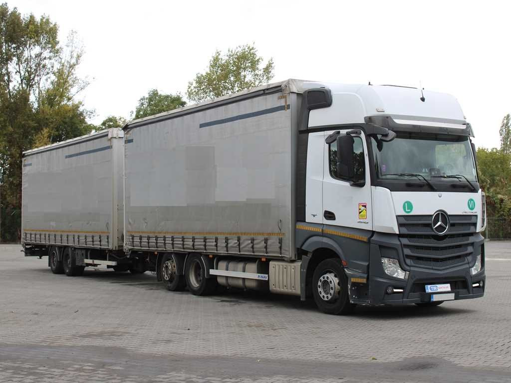 Mercedes-Benz Actros 2542, 6X2, LIFTING AXLE + PANAV TVK18M - Camion cu prelată: Foto 2 Mercedes-Benz Actros 2542, 6X2, LIFTING AXLE + PANAV TVK18M - Camion cu prelată: Foto 2