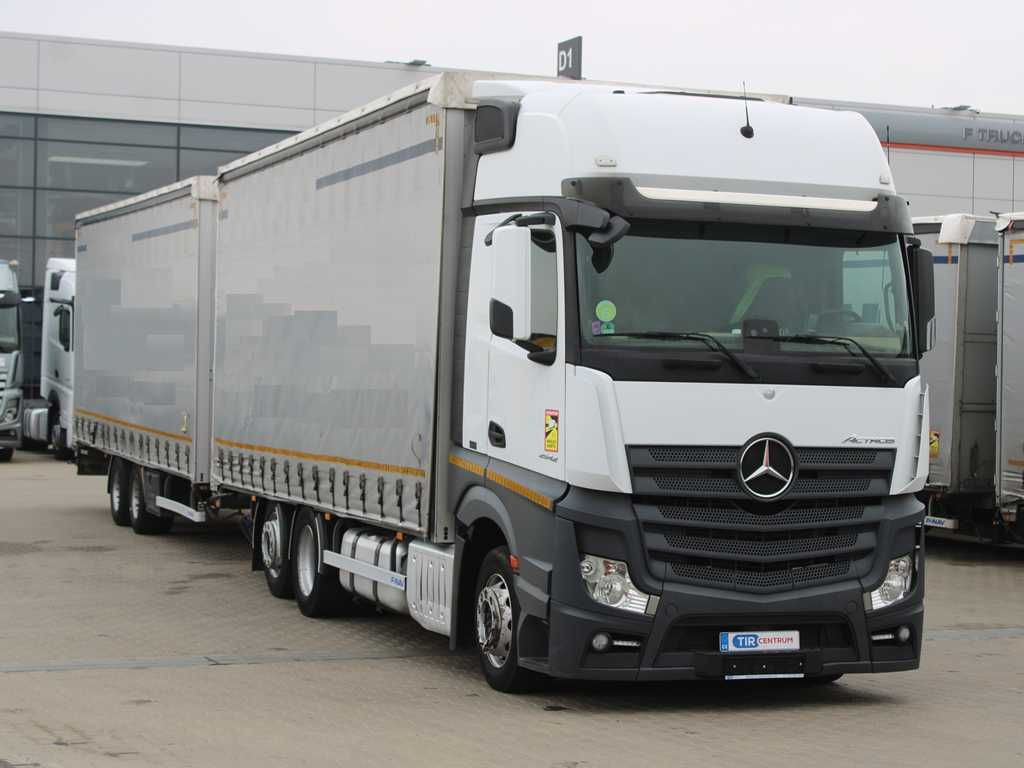Mercedes-Benz Actros 2542, 6x2, EURO 6 + PANAV TV018M - Camion cu prelată: Foto 2 Mercedes-Benz Actros 2542, 6x2, EURO 6 + PANAV TV018M - Camion cu prelată: Foto 2