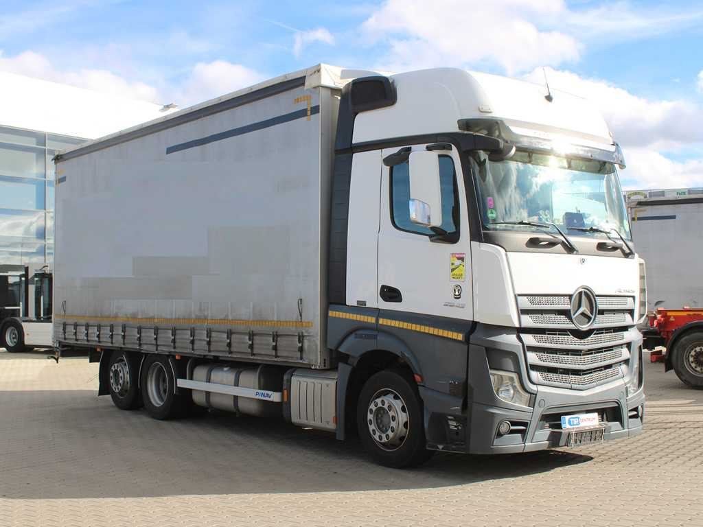 Mercedes-Benz Actros 2542, EURO 6, 6X2, NAVIGATION - Camion cu prelată: Foto 3 Mercedes-Benz Actros 2542, EURO 6, 6X2, NAVIGATION - Camion cu prelată: Foto 3
