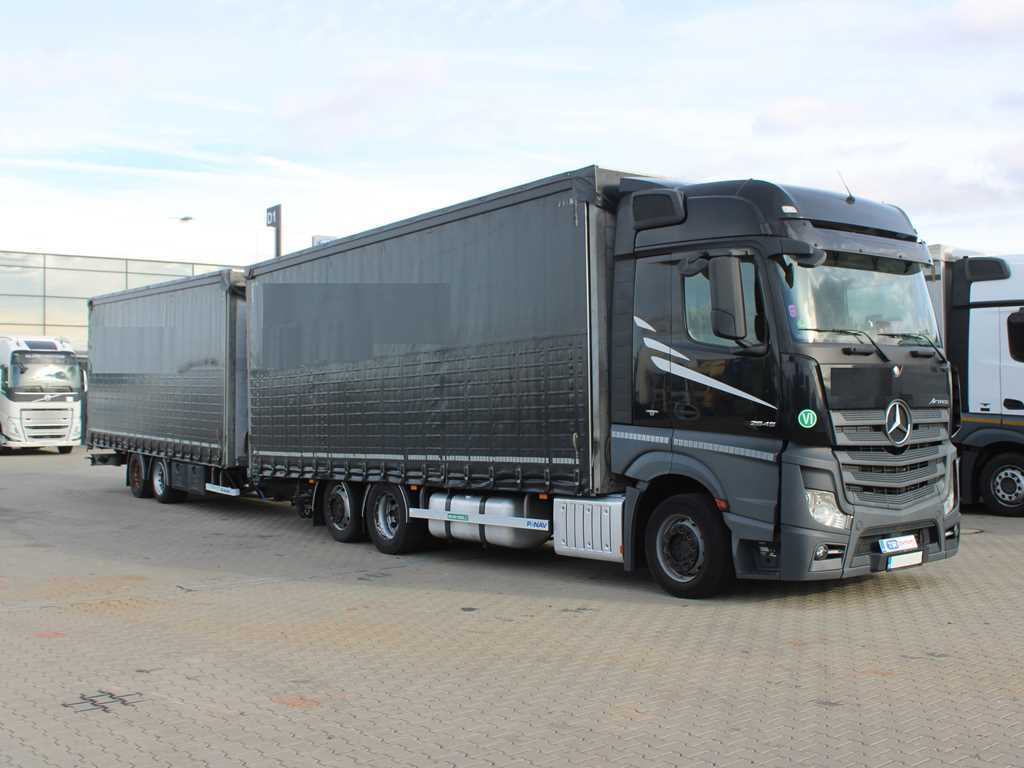 Mercedes-Benz Actros 2545, 6X2, EURO 6, AIR SUSPENSION + PANAV - Camion cu prelată: Foto 3 Mercedes-Benz Actros 2545, 6X2, EURO 6, AIR SUSPENSION + PANAV - Camion cu prelată: Foto 3