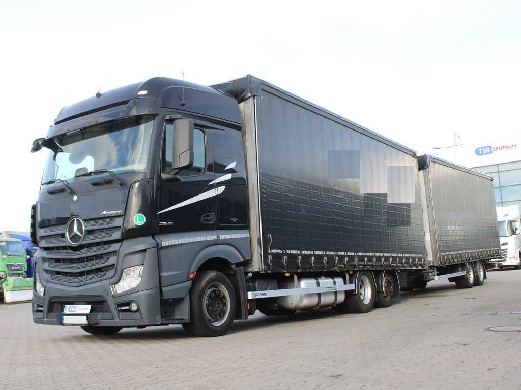 Mercedes-Benz Actros 2545, 6X2, EURO 6, AIR SUSPENSION + PANAV - Camion cu prelată: Foto 1 Mercedes-Benz Actros 2545, 6X2, EURO 6, AIR SUSPENSION + PANAV - Camion cu prelată: Foto 1