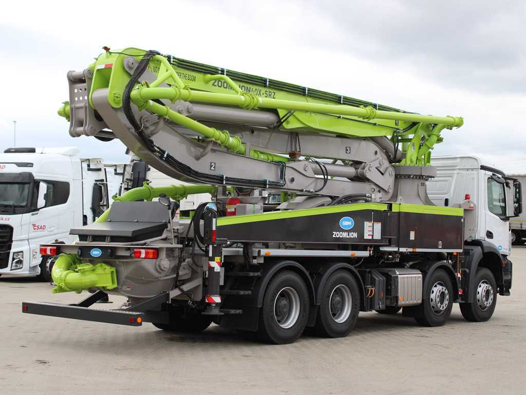 Mercedes-Benz Actros 3740, 8X4, ZOOMLION ZL40X-5RZ Car Pump, NEW VEHICLE!! - Autopompă de beton: Foto 4 Mercedes-Benz Actros 3740, 8X4, ZOOMLION ZL40X-5RZ Car Pump, NEW VEHICLE!! - Autopompă de beton: Foto 4
