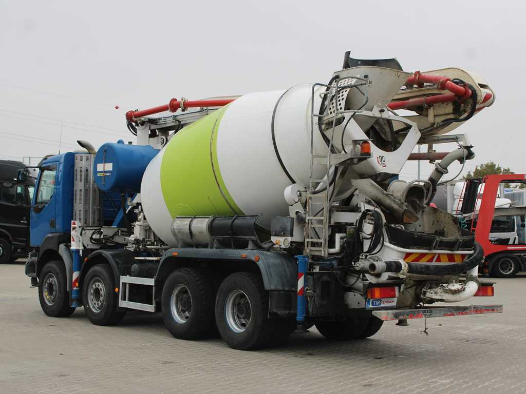 Renault KERAX 420, EURO 3, 7m3, 8X4, CIFA MAGNUM MK 24.4 CONCRETE PUMP - Autobetonieră cu pompă: Foto 5 Renault KERAX 420, EURO 3, 7m3, 8X4, CIFA MAGNUM MK 24.4 CONCRETE PUMP - Autobetonieră cu pompă: Foto 5