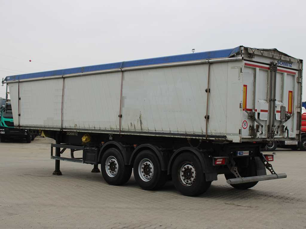 Schmitz SKI 24 SL 10.5, AXLES 9t, LIFTING AXLE, ALUMINUM BODY - Semiremorcă basculantă: Foto 4 Schmitz SKI 24 SL 10.5, AXLES 9t, LIFTING AXLE, ALUMINUM BODY - Semiremorcă basculantă: Foto 4