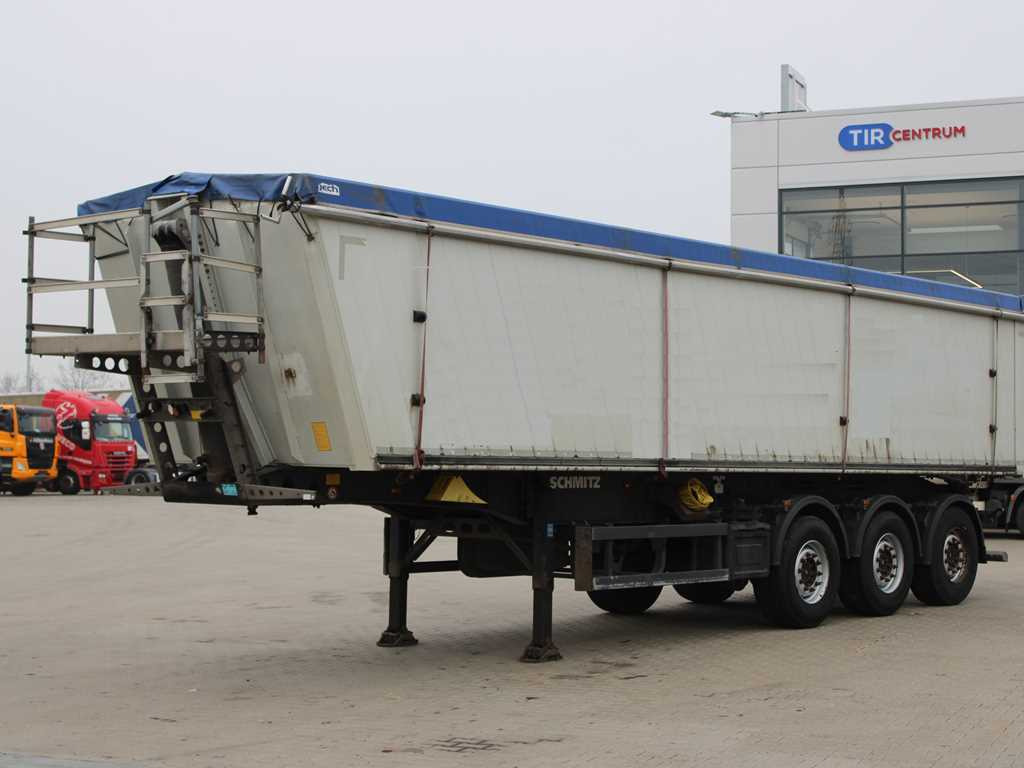 Schmitz SKI 24 SL 10.5, AXLES 9t, LIFTING AXLE, ALUMINUM BODY - Semiremorcă basculantă: Foto 1 Schmitz SKI 24 SL 10.5, AXLES 9t, LIFTING AXLE, ALUMINUM BODY - Semiremorcă basculantă: Foto 1
