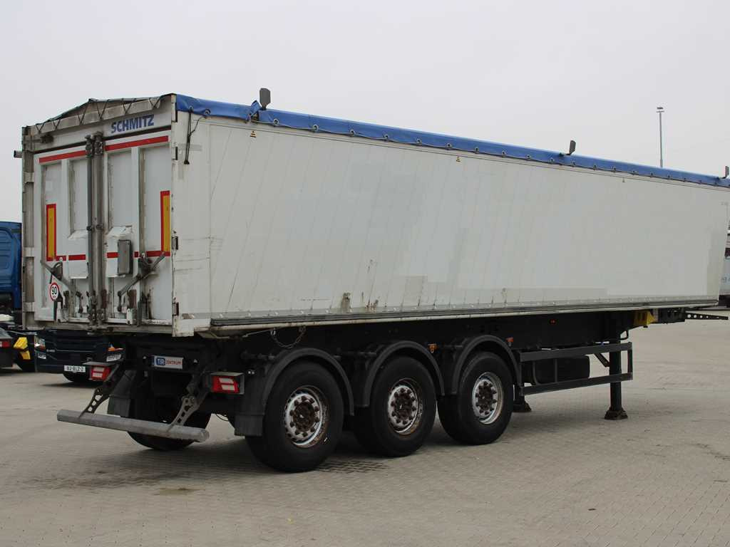 Schmitz SKI 24 SL 10.5, AXLES 9t, LIFTING AXLE, ALUMINUM BODY - Semiremorcă basculantă: Foto 3 Schmitz SKI 24 SL 10.5, AXLES 9t, LIFTING AXLE, ALUMINUM BODY - Semiremorcă basculantă: Foto 3
