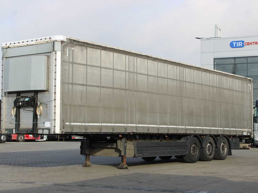 Schwarzmüller S1, LIFTING AXLE, 2X PALLET BASKET - Semiremorcă prelată: Foto 1 Schwarzmüller S1, LIFTING AXLE, 2X PALLET BASKET - Semiremorcă prelată: Foto 1